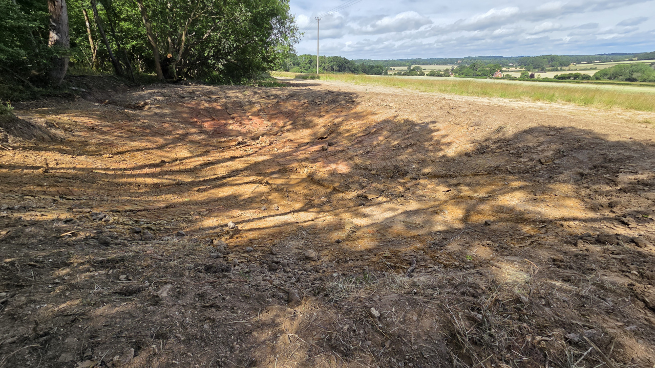Pond 2 in Waven field